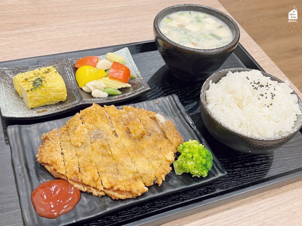 櫻井壽司料理｜手作豬排定食（160元）