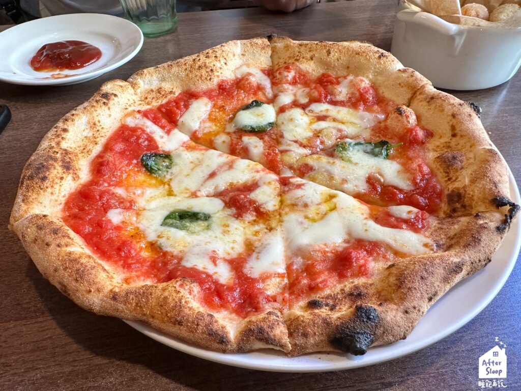 波市多拿坡里披薩｜瑪格麗特披薩（160元）