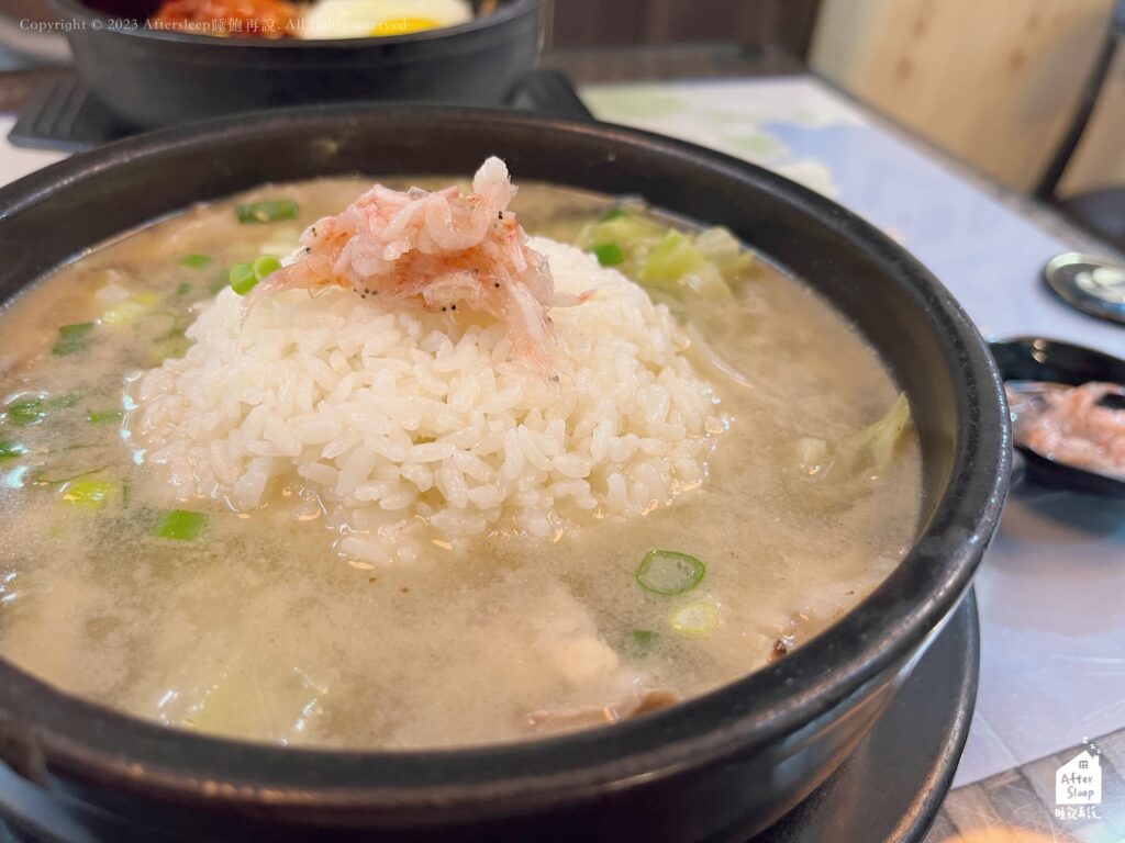 大叔豬肉湯飯｜綜合豬肉湯飯＋蝦醬
