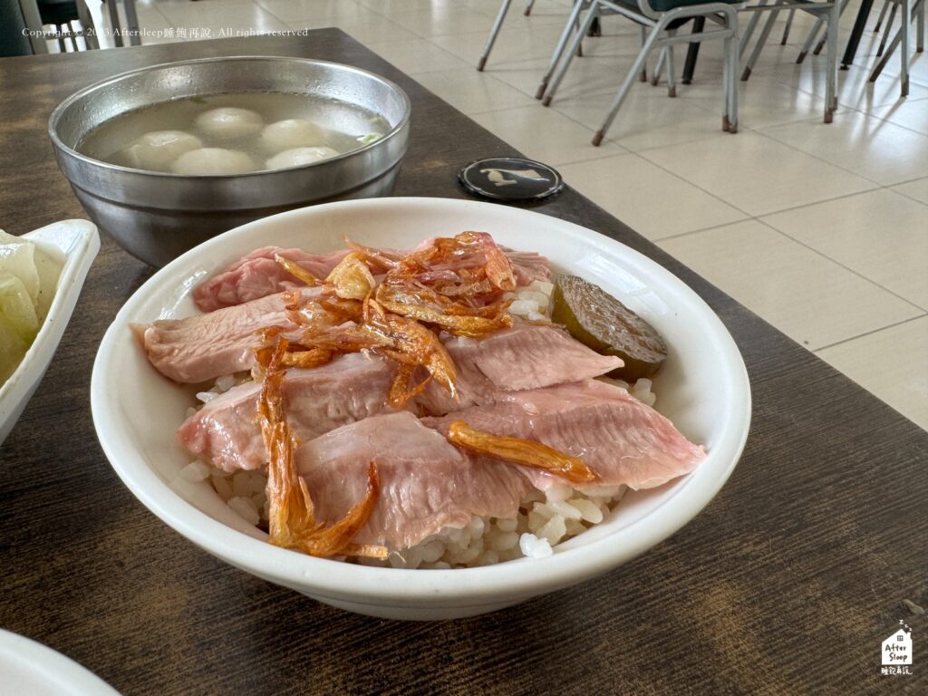 興安火雞肉飯｜火雞肉片飯（55元）