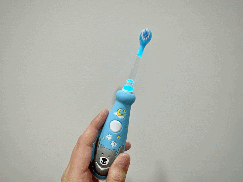 兒童炫彩音波電動牙刷