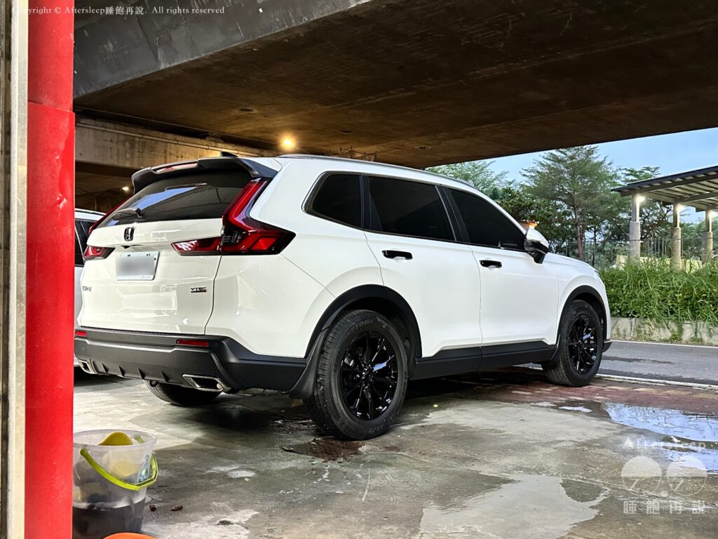 CRV 6黑化鋁圈烤漆