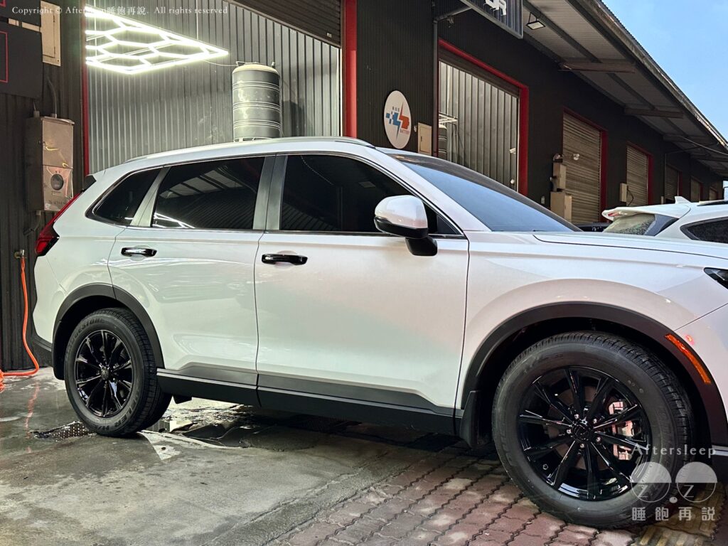 CRV 6黑化鋁圈烤漆