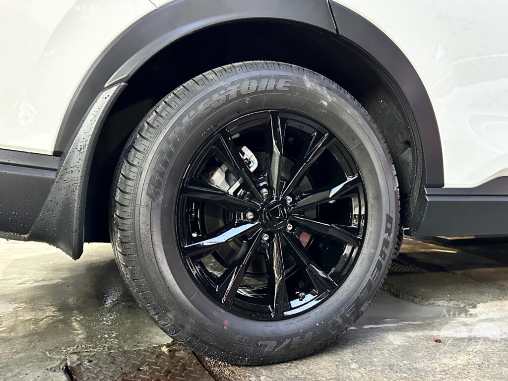 CRV 6黑化鋁圈烤漆